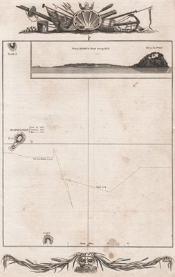 Capt cook island charts